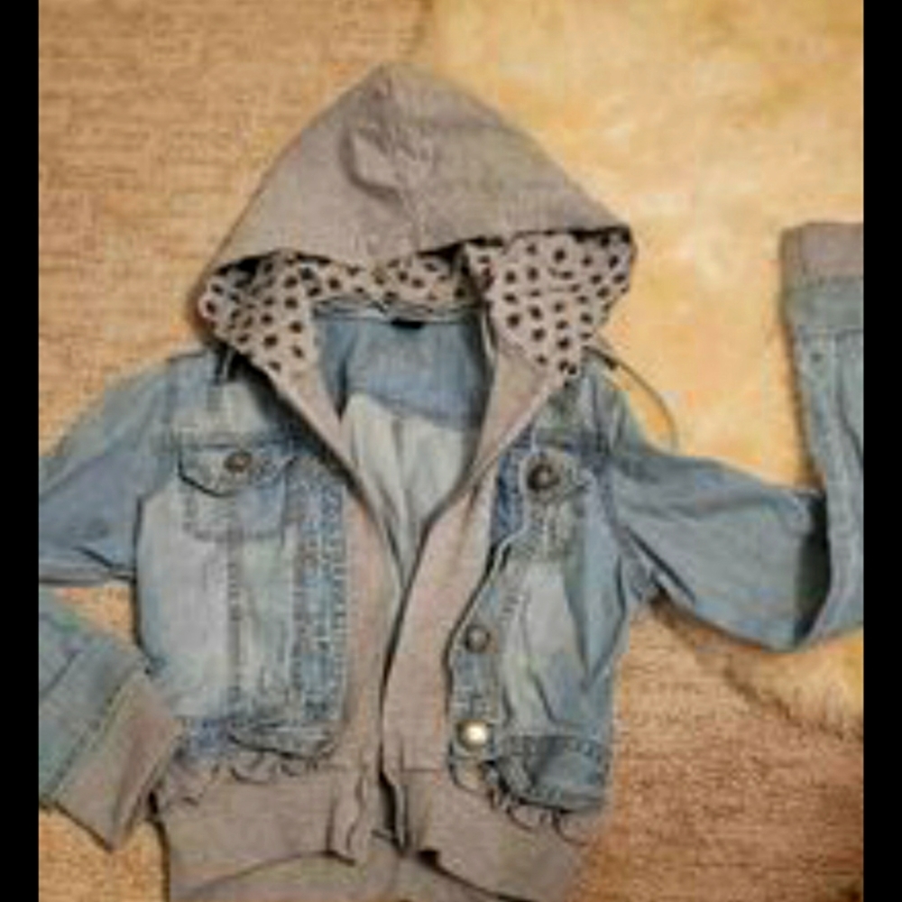 Bongo jean cropped jacket